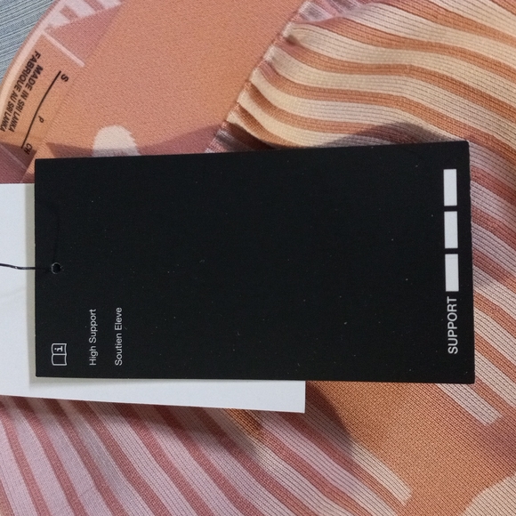 NIKE Pink Compression Sports Training Super Support Bra SZ Small - Picture 7 of 12